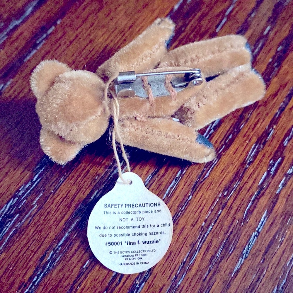 🐾Vintage🐾Boyds Bears Teddy Bear Pin - Picture 3 of 3